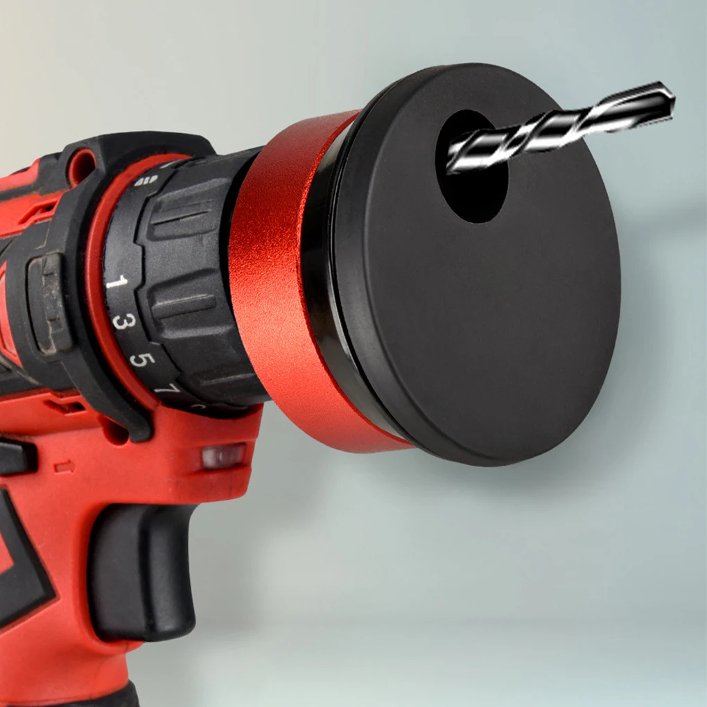 Sturdy And Durable Electric Hammer Drill Dust Cover Solution For Dust Control Convenient red