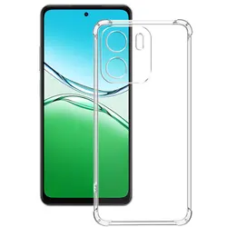 Clear Silicone Shockproof Phone Case with Airbag TPU Cover for OPPO A5 Energy (Shockproof Case)