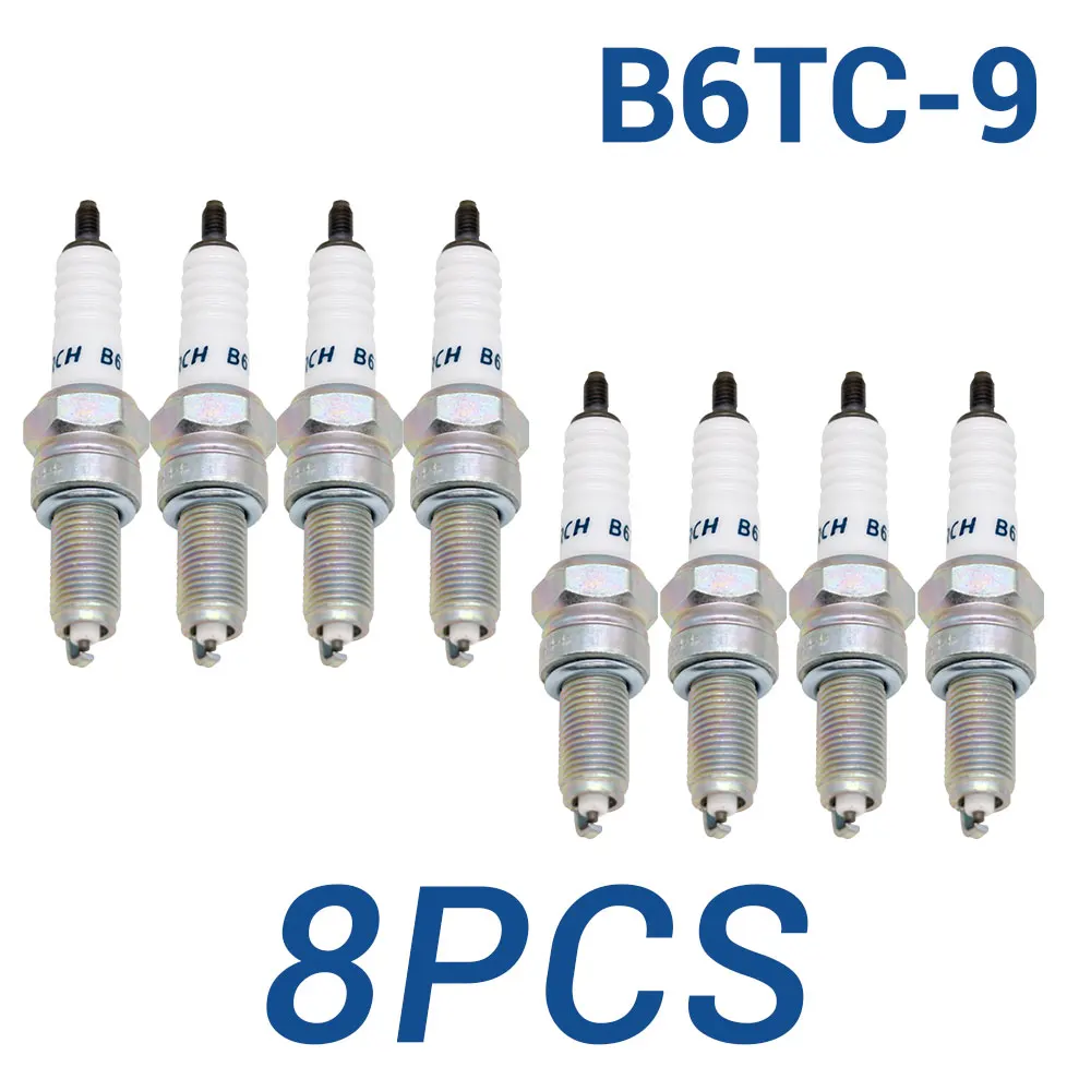 2-8PCS Pin Terminal Candles Torch B6TC-9 Replace for 6899