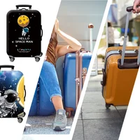 Thick Elastic Universe Luggage Protective Cover Zipper Suit For 18-32 inch Bag Suitcase Covers Trolley Cover Travel Accessories 3