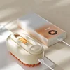3-in-1 Dog Hair Brush Cat Hair Electric  Anti Flying Pet Cleaning Brush Steam Spray Massage Hair Removal Comb 4