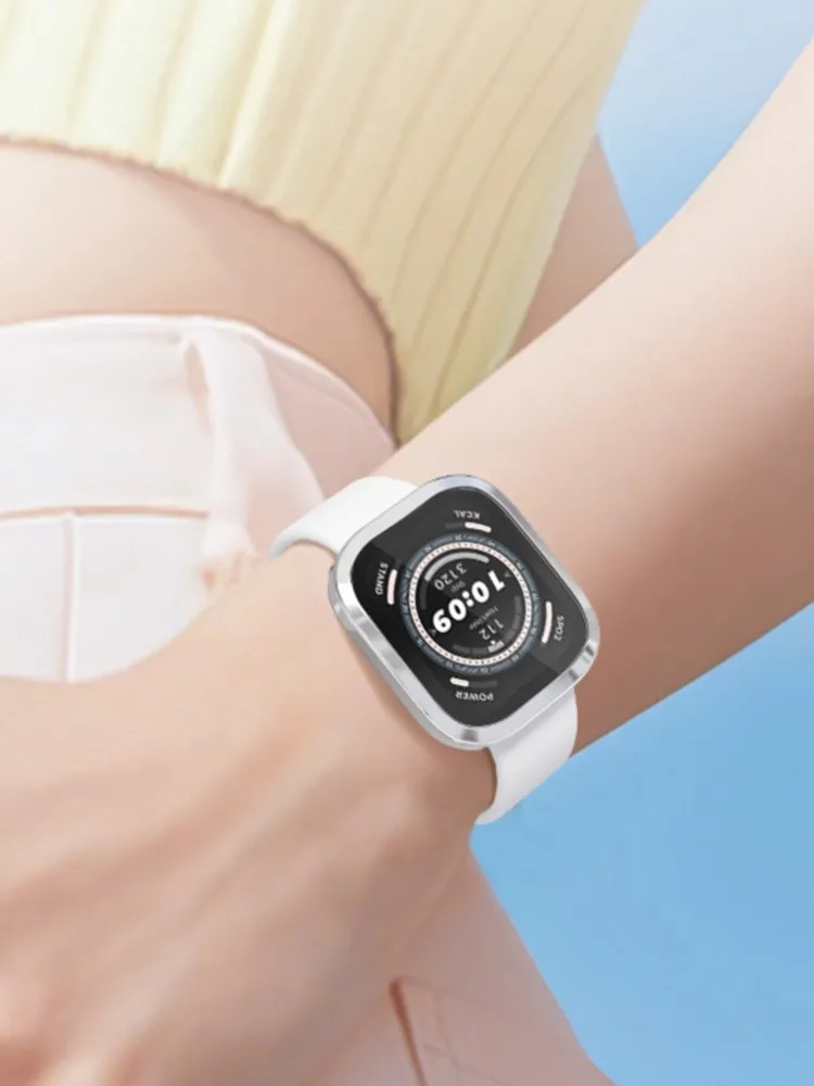 Full Coverage TPU Protective Smart Watch Case and Screen Protector