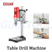 AB2857T Industrial Electric Drilling Machine Benchtop Drill Press High Precision Micro Platform Drill Household Milling Machine 1