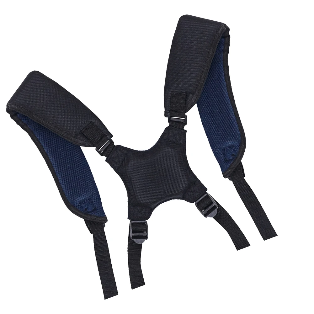 Golf Double Shoulder Strap Adjustable Padded Golf Bag Strap Replacement Comfort Golf Bag Accessories with 4 Rotate Buckles