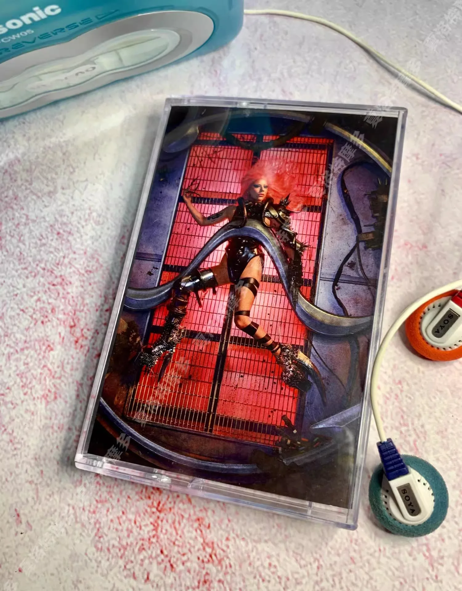 Classic Lady Gaga Music Magnetic Tape Chromatica Album Cassette Cosplay Walkman Car Recorder Soundtracks Box Party Music Gifts