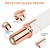 Facial Hair Removal for Women, Mini Hair Remover, Electric Razor Shaver Portable Bikini Epilator for Lips, Chin, Armpit, Peach 2