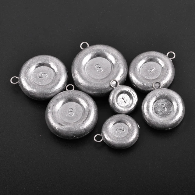 Fishing Sinkers No Roll Sinker Fishing Weights Flat Inline Sinker