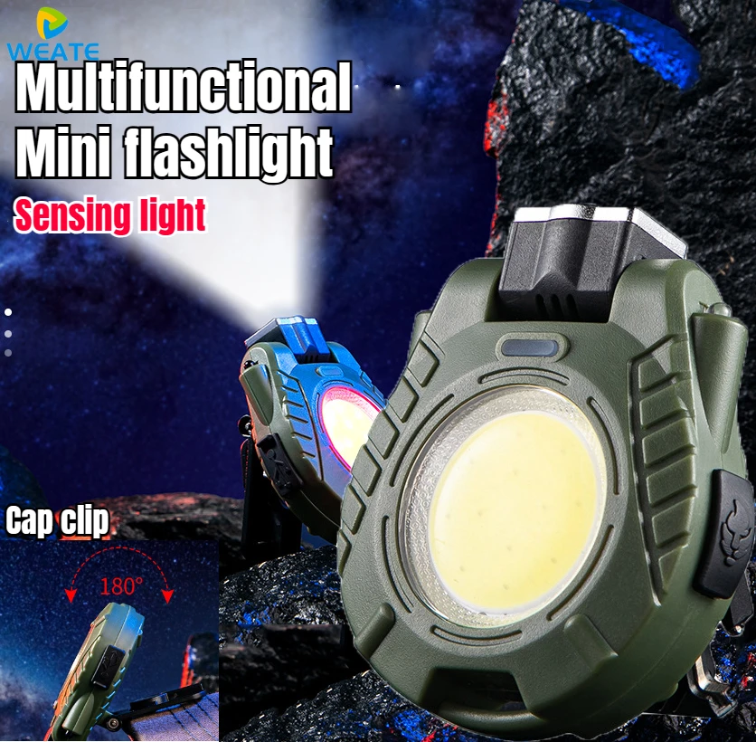 

Портативный брелок-фонарик с креплением на крышку