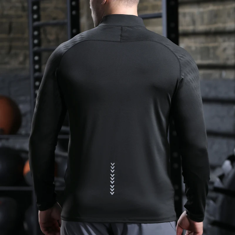 Mens Running Shirt - Quick Dry Sports Top for Gym and Workout