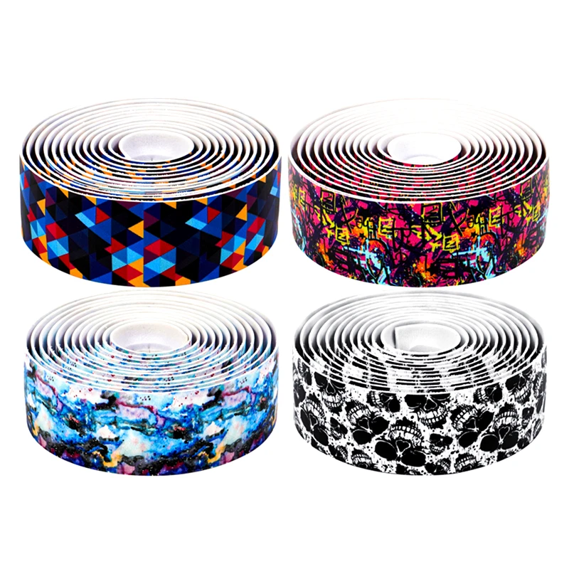 CHOOEE Road Bike Handlebar Tapes Fixed Gear Bicycle Handle Bar Wrap Shock Absorption Cycling Strap Tape Accessory BR870