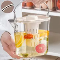 1200ml Water Bottle Stainless Steel Water Jug with Scale Silicone Spout Bpa Free Filtered Dispenser for Juice Tea Coffee Drinks 3