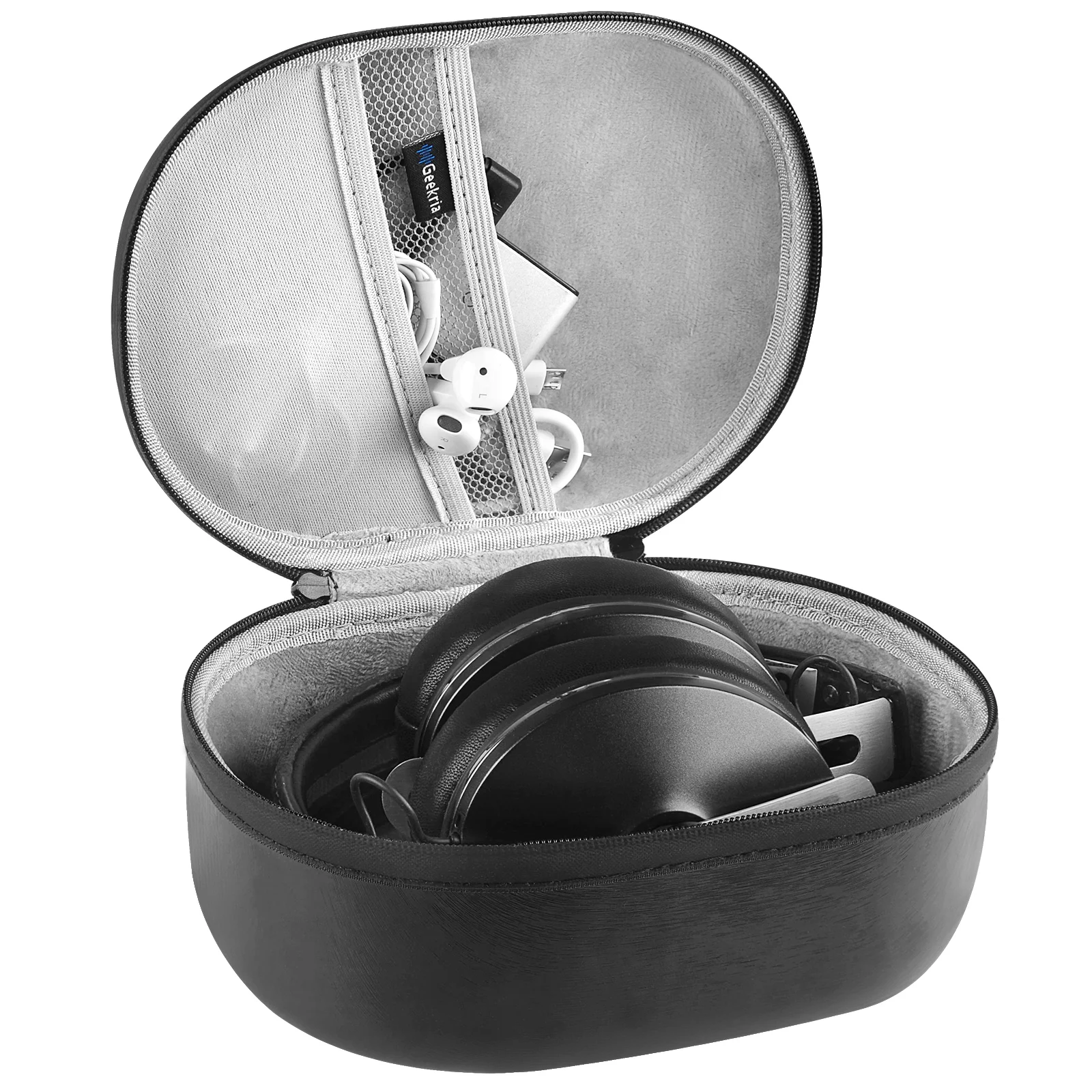 GEEKRIA 2 in 1 Headphone Hanger&Desk Cup Holder, Under Desk Clamp Rotatable Headset Compatible with Sennheiser, Bose, Beats, Razer, HyperX, Sony, Suitable for Coffee Mugs, Water Cups (White GEEKRIA 2 in 1 Headphone Hanger&Desk Cup Holder, Under Desk Clamp Rotatable Headset Compatible with Sennheiser, Bose, Beats, Razer, HyperX, Sony, Suitable for Coffee Mugs, Water Cups (White