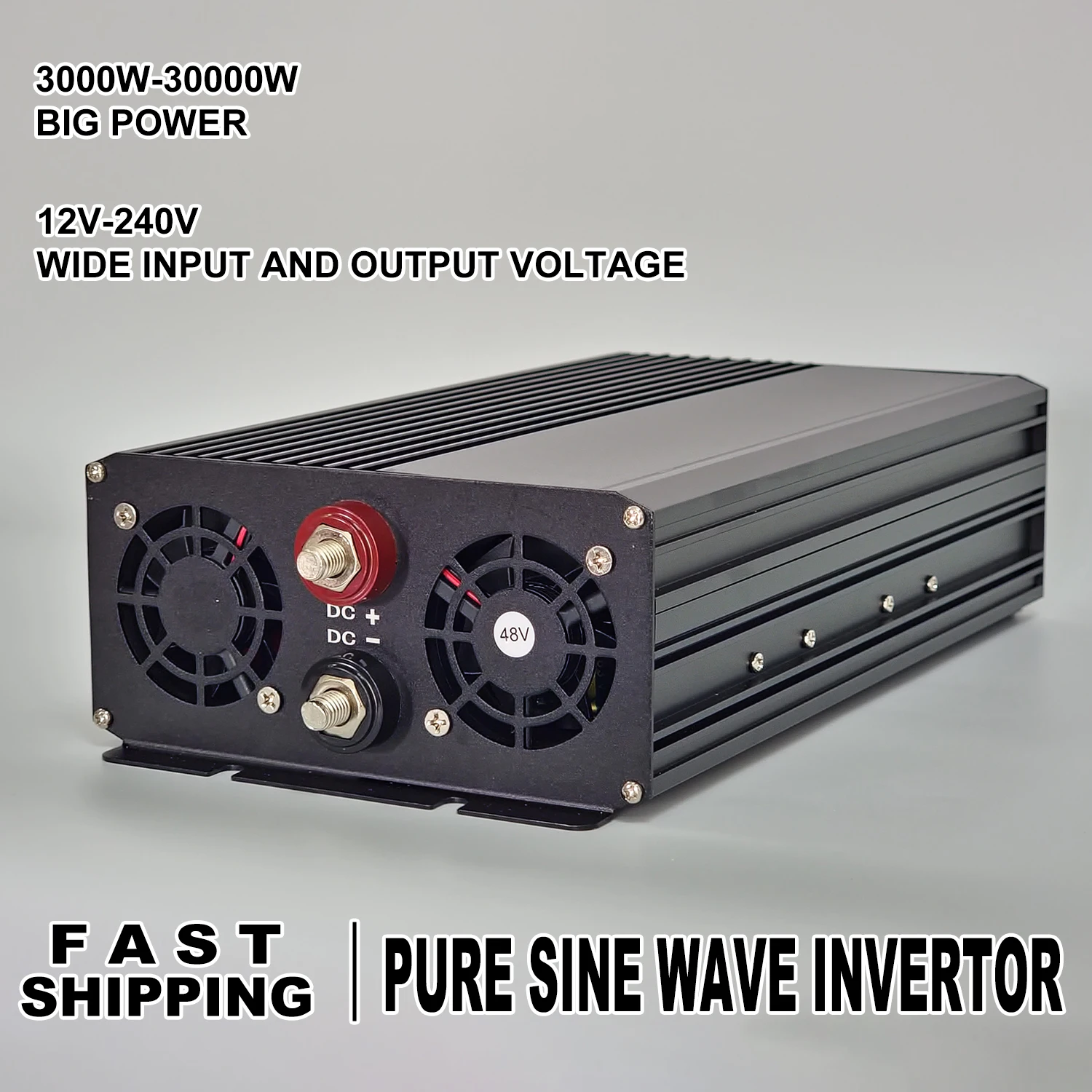 DC 48V 96V 120V to AC 220V 230V 240V Pure Sine Wave 20000W Power ...