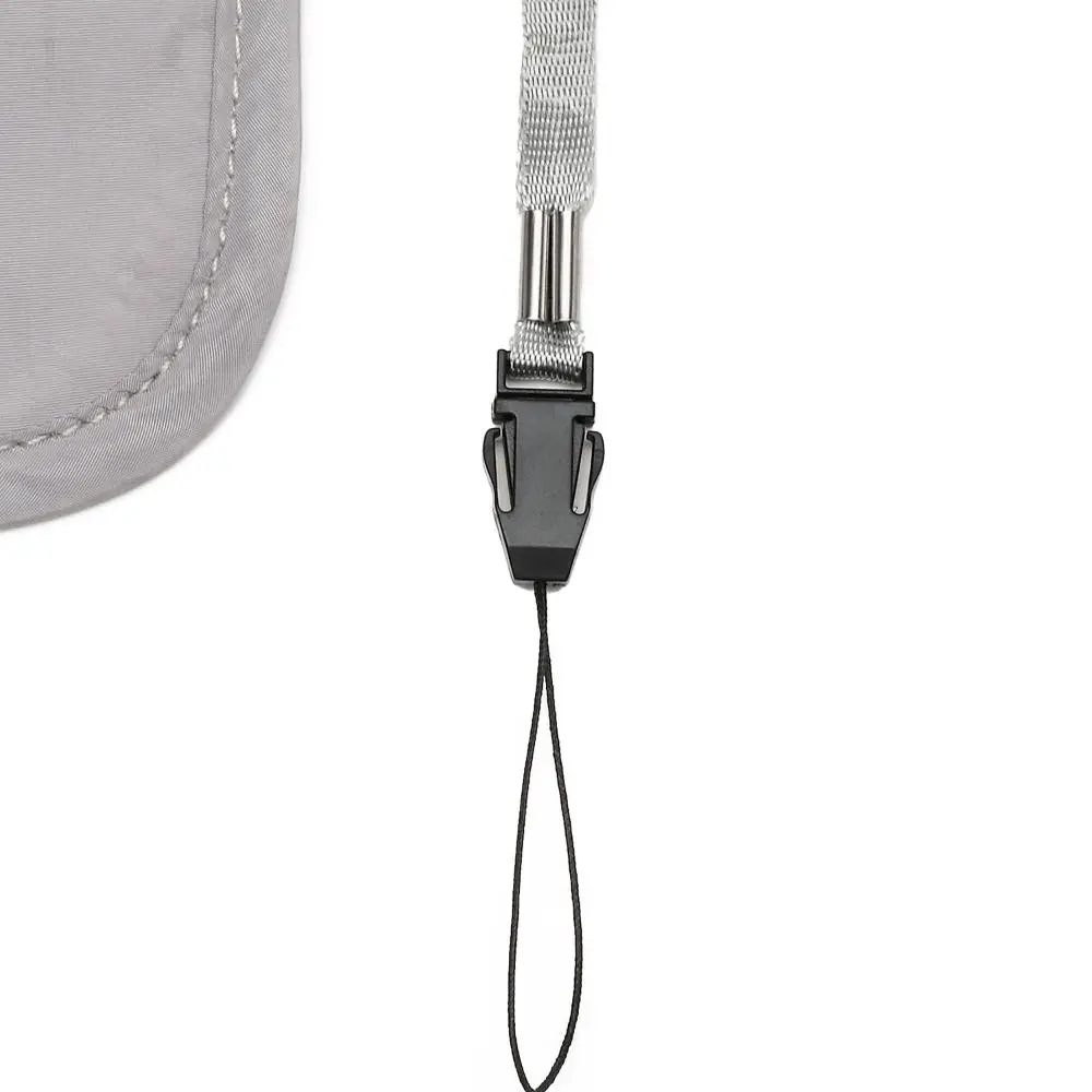 RFID Blocking Bra Wallet with Adjustable Elastic Strap