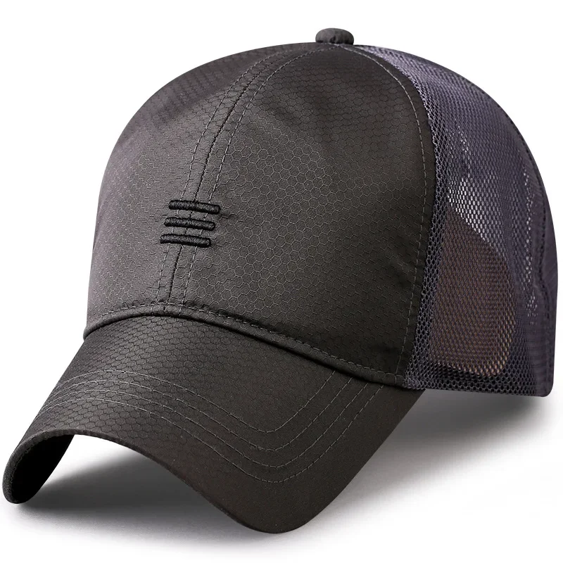OOhmy Baseball Cap Oversize Big Head Man Plus Size Spring Summer Thin Fabric Mesh Sun Hat Male Snapback M 55-59cm L 60-64cm 4