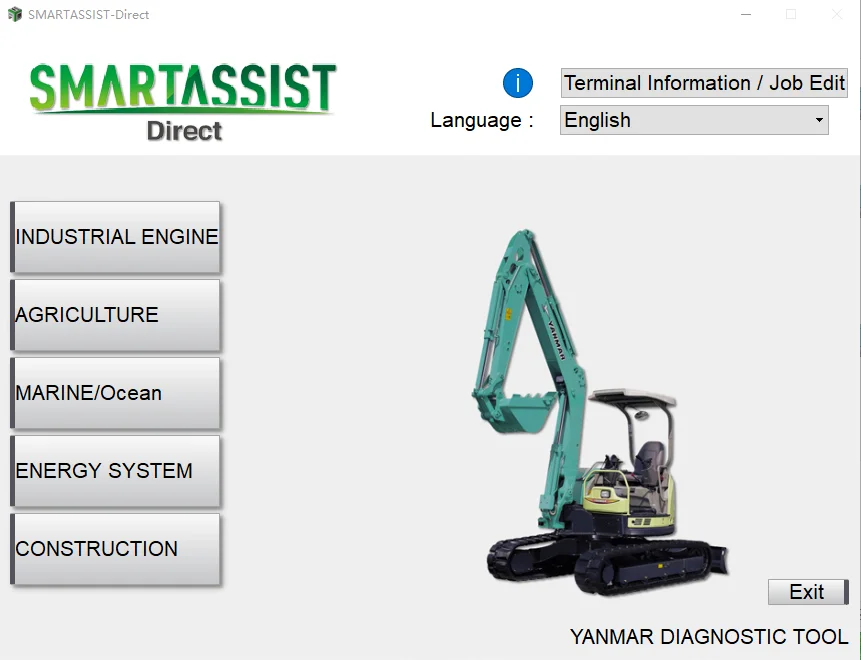

SMARTASSIST -Direct Diagnostic V2.43 UNLOCK For Yanmar