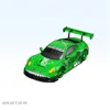 TIME MICRO/STAR RACE 1:64 911 GT3 Pink/green Tyrannosaurus Painting Alloy Model Car for Collection& Display 4
