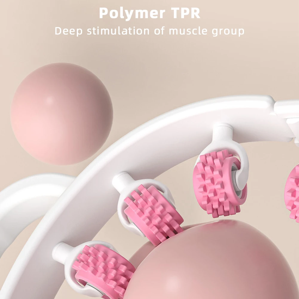 Universal Rings Leg Roller Massager Practical Leg Muscle Relaxation Massager For Outdoor Travel