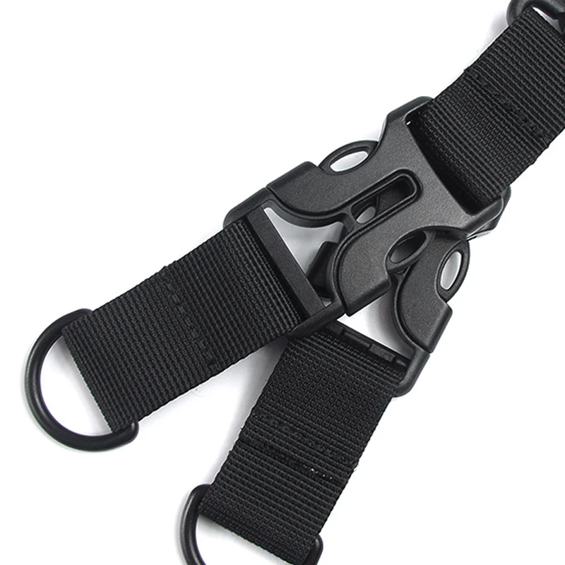 Nylon Tactical Backpack Hook Carabiner Keychain