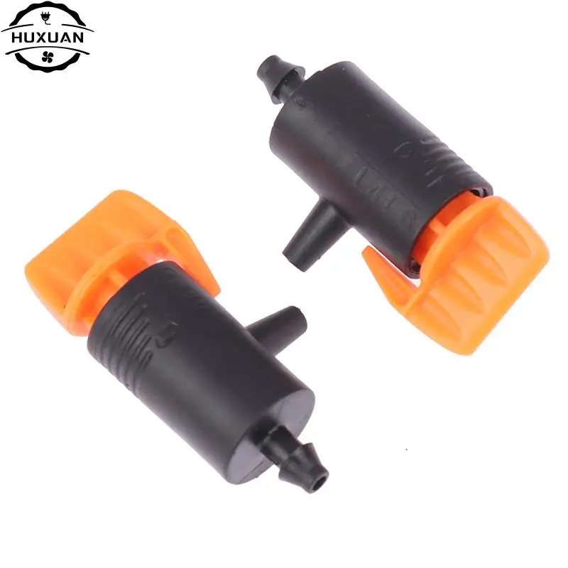 

10Pcs Micro Drip Irrigation System Garden Plants Watering System Adjustable Dripper Pressure Compensated Dripper Tool