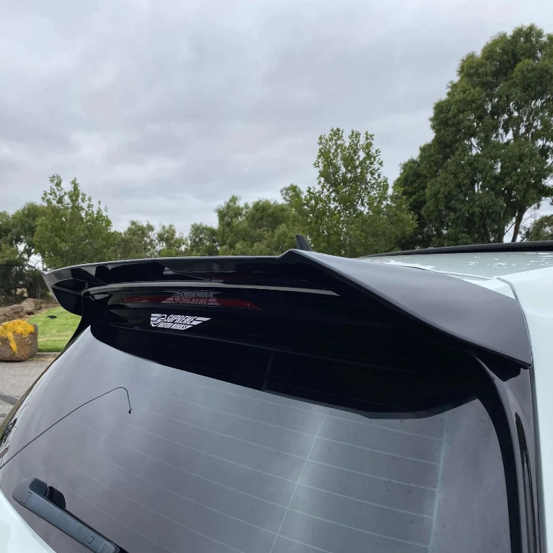 Car Rear Wing Spoiler Car Roof Spoiler 2013- For Volkswagen Golf 7 MK7 TSi TDi GTI R GTD GTE OSIR Style Car Rear Roof Spoiler Rear Trunk Wing Lip By ABS