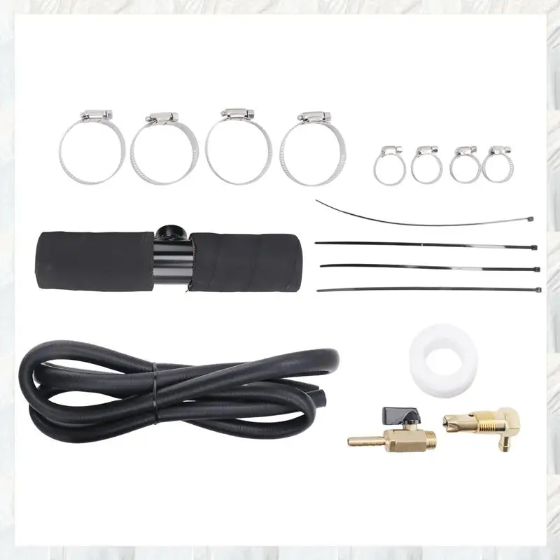 A10U-11025 Diesel Installation Kit,For Gravity Fueled Auxiliary Fuel Tank And Newer Models With 1&frac12;Inch Fill Line,For Diesel