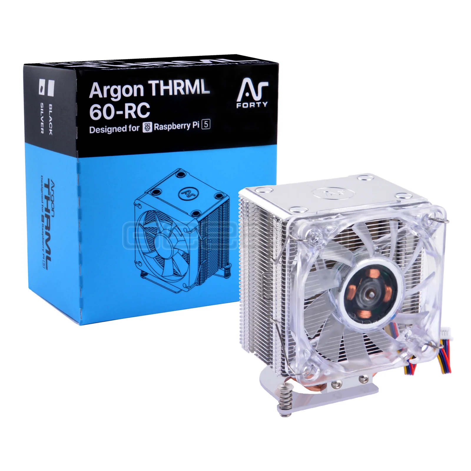 60mm Radiator Cooler for Raspberry Pi 5 for raspberry pi cooler chipset cooler
