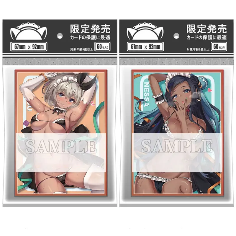 

60 шт./упаковка, Защитные чехлы для карт для настольных игр