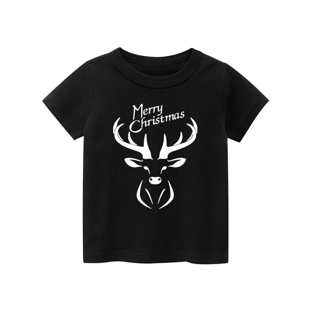 thumbnail image 1 of Pijamas navideños de manga corta para la familia 2024, con estampado de alce navideño para madre e hijo, conjuntos familiares a juego, ropa para padre e hijo, 1 of 5