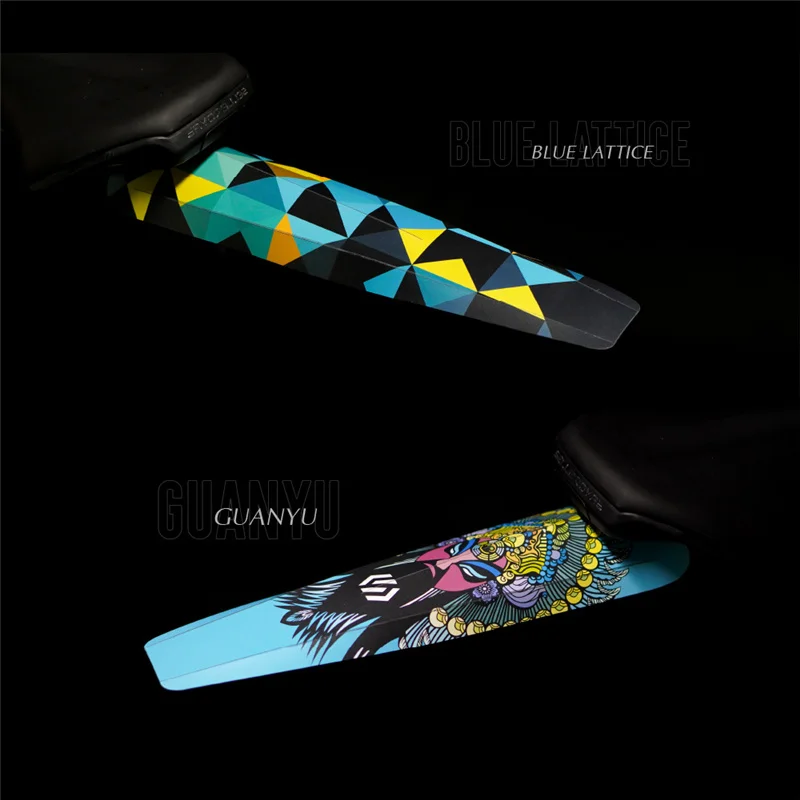 CNC Bicycle Accessories Part Bike Rear Fender Mudguard Mountain Road Cycling Saddle Mud Guard bicycle fender
