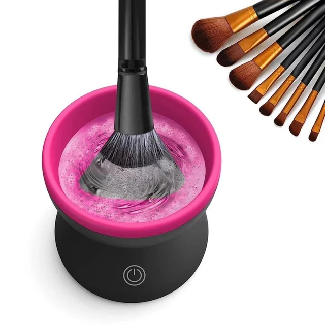 Women Eye Shadow Brush Cleaning Tool Portable Electric Makeup Brush Cleaner  Machine With USB Charging Automatic Cosmetic Brush - AliExpress