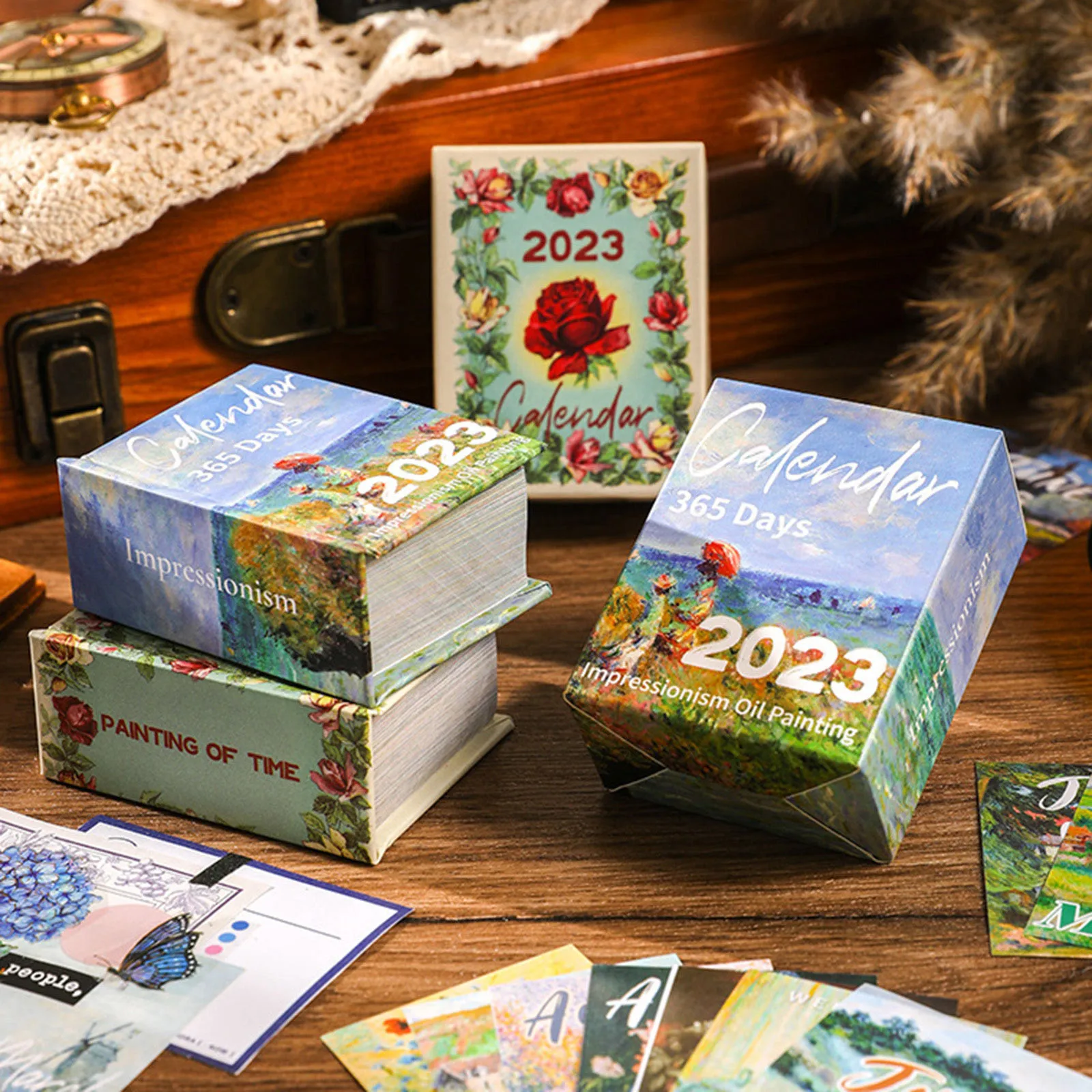2023 Mini Tear Off Calendar, 2023 Calendar Tear Off Tabs for Crafting INS  Style Hand Account Material Paper Decorative Calendar _ - AliExpress Mobile
