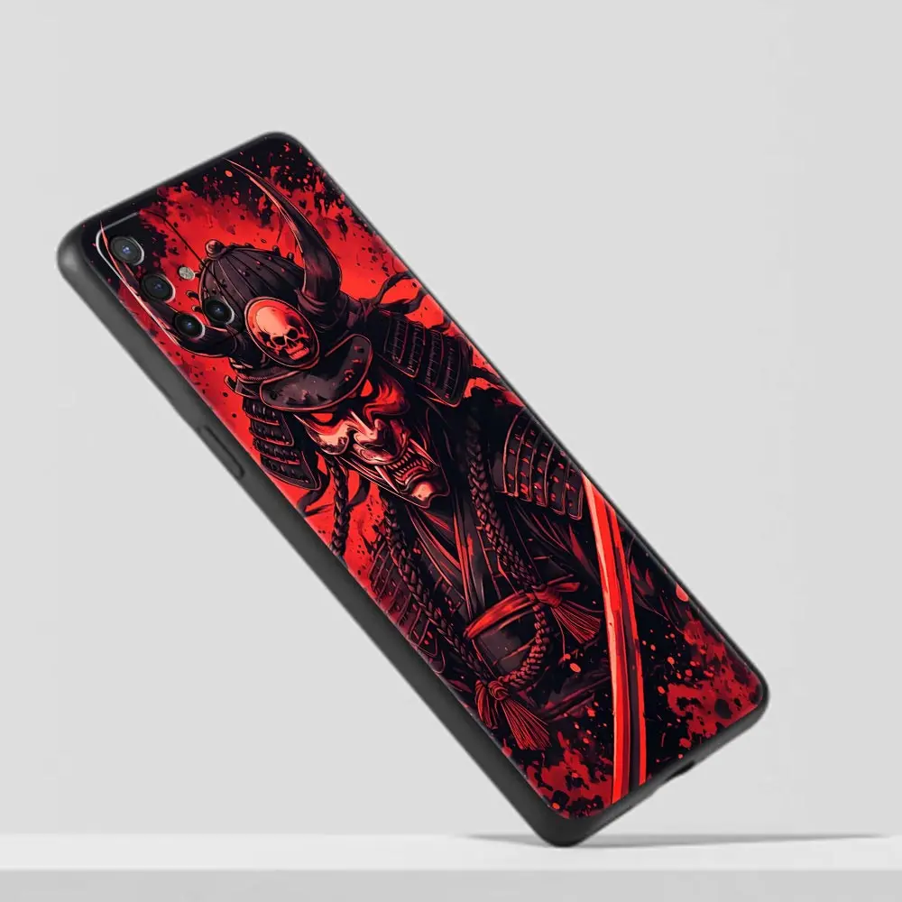 Samurai Ghost Face Phone Case - Japanese-Inspired Design Cover