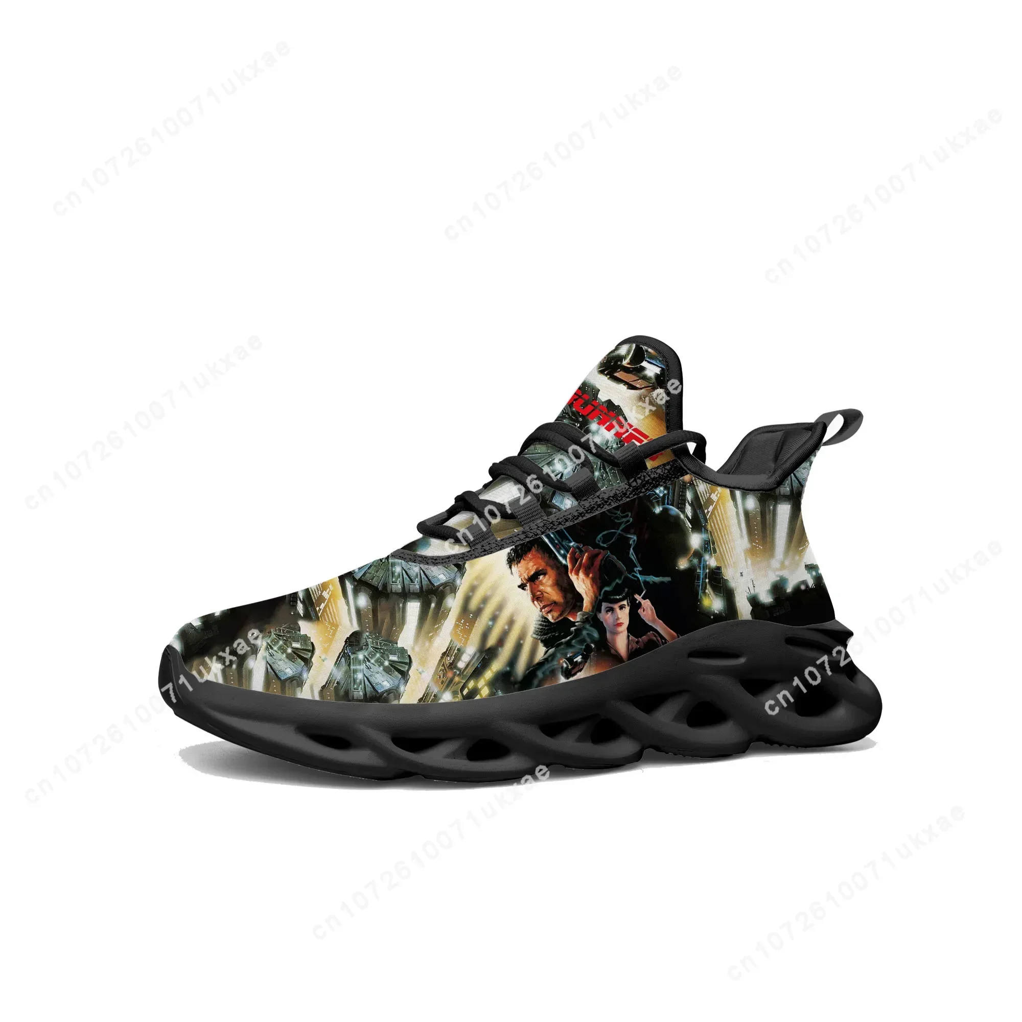 Blade Runner Movie Flats Sneakers Mens Womens Sports Running Shoes High Quality Sneaker Lace Up Mesh Footwear custom made Shoe