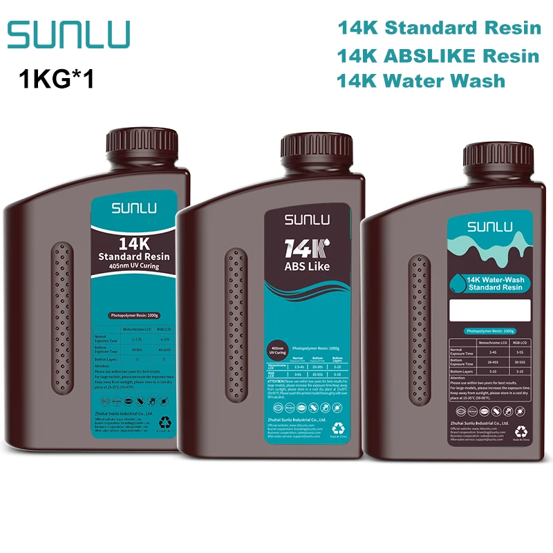 SUNLU 14K Ultra High Precision 405nm Resin