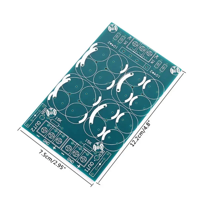 Rectifier Filter Power Supply Board Dual Power Parallel Output PCB Bare Board Printed Circuit Board