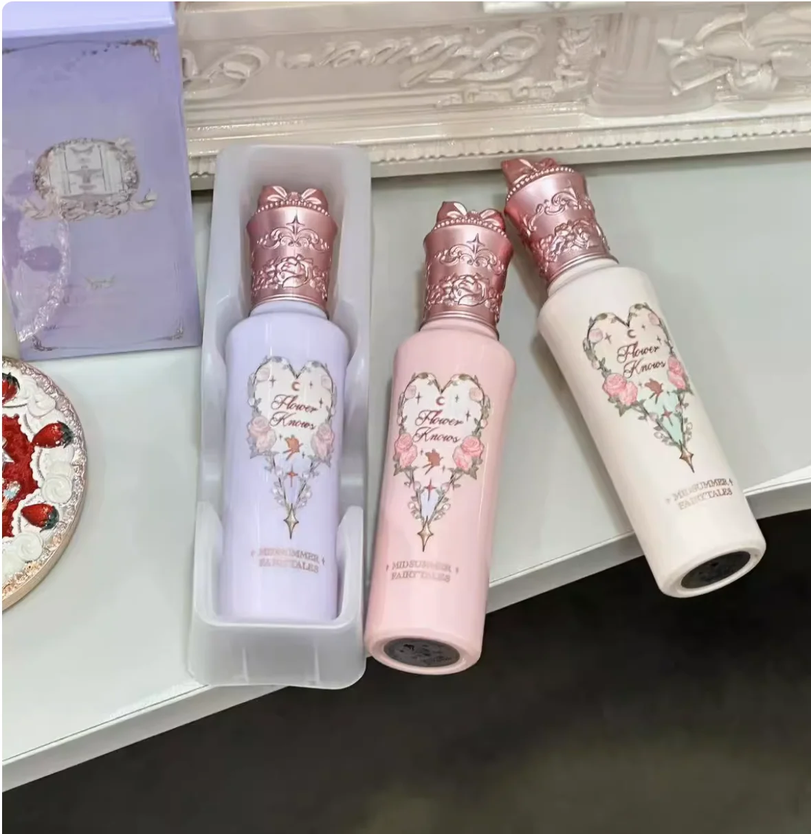 Flower Knows Liquid Brighten Highlighting Concealer 6g and mini size 1.5g Midsummer Fairytales Collection