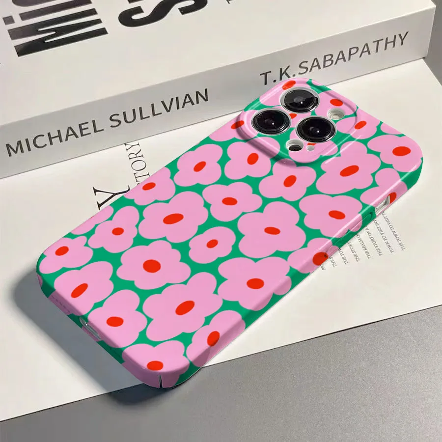 Cute INS Floral Phone Cover
