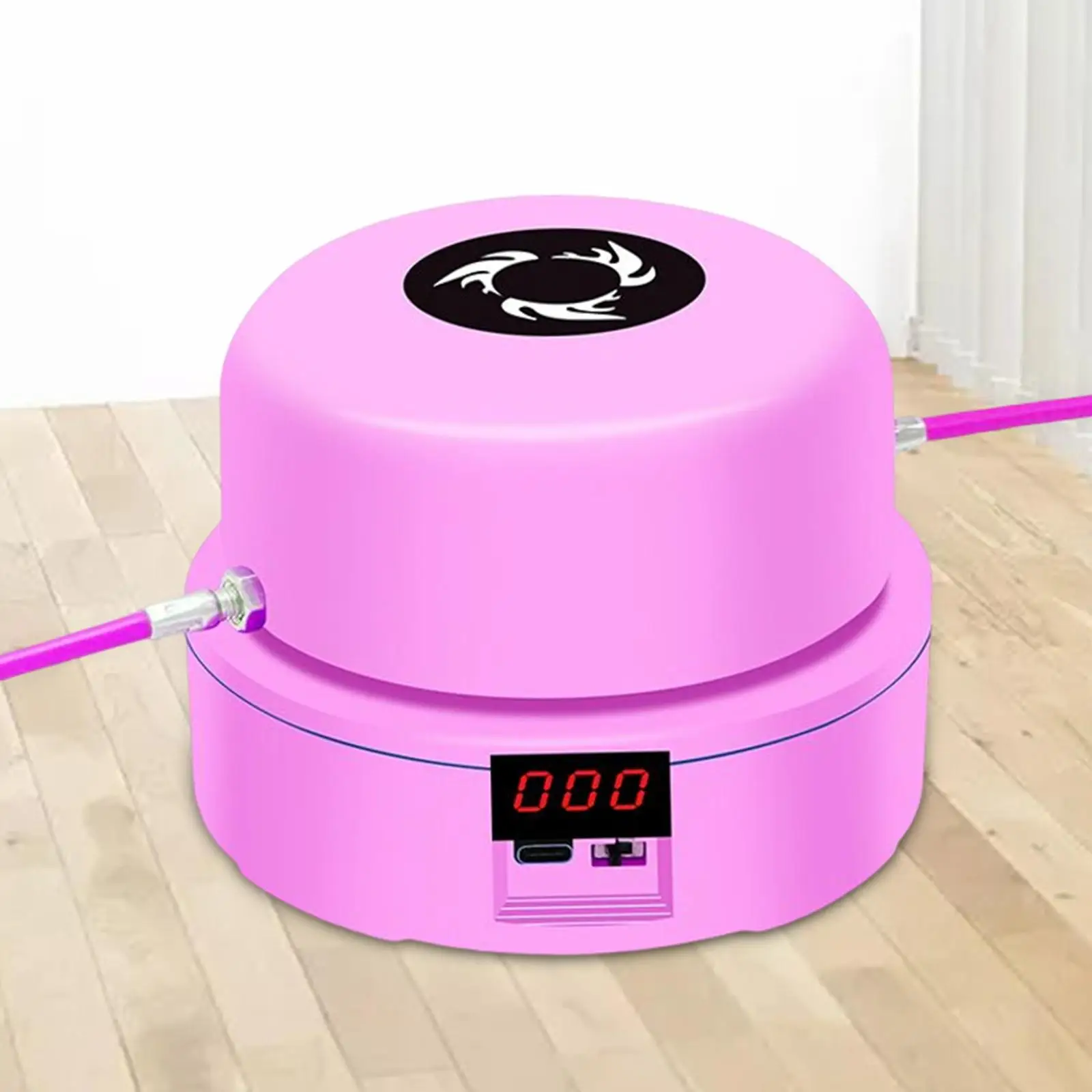 Jump Rope Machine Automatic Counting Durable Silent LCD Display Skipping Rope Electric Jump for Entertaining Sports Home jump rope