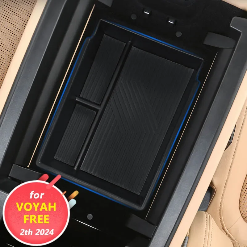 

Car interior decoration accessories armrest box storage box partition layer 1pcs for DONGFENG Voyah Free 2th 2024