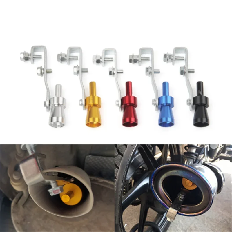 Aluminum Turbo Sound Whistle Car Exhaust Pipe Simulator
