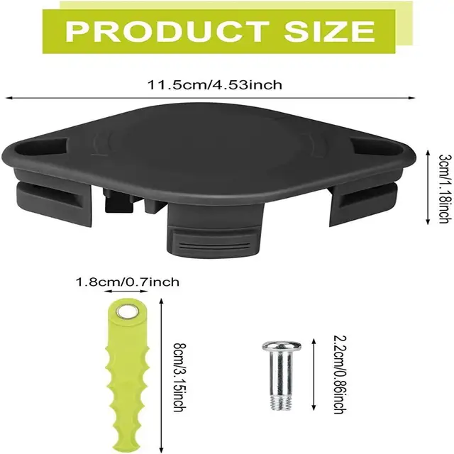 Ryobi 18V 24V 40V 2-In-1-Ben A Gyepvágó Vágófejet Műanyag Pengék Kerti Szerszámok Cserecsökkenése - Image 5