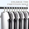 Metal No Punching Clothes Drying Rack Multi-Functional Stable Clothing Rod For Balcony Home 6