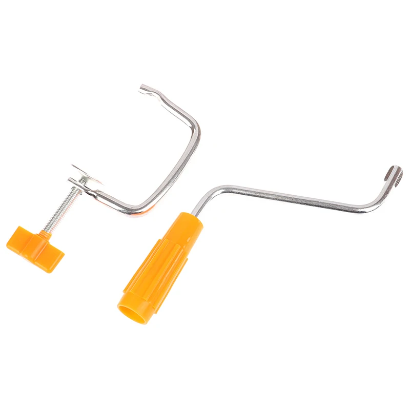 Pasta Machine Holder Metal Tool Parts Handle Durable Pasta Machine Holder Replacement for Home Fixing Noodle Maker Clip Kitchen