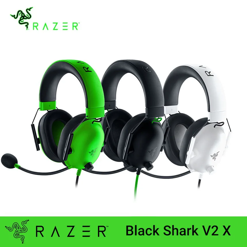 AUDIFONO RAZER BLACKSHARK V2 X, 3.5MM, 7.1