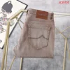 BILLIONAIRE BLSK CPRT Jeans Thin Cotton Men 2025 Spring Summer new Business Embroidery Straight outdoors Big size 30-40 Pants 1