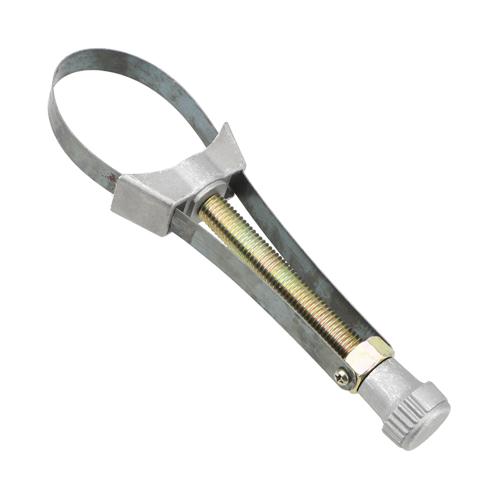 Oil Filter Wrench Oil Filter Wrench Adjustable Universal Key Ratchet Torque Strap Spanner Car Auto Repair Hand Tool Diameter 60 To 120mm Repair