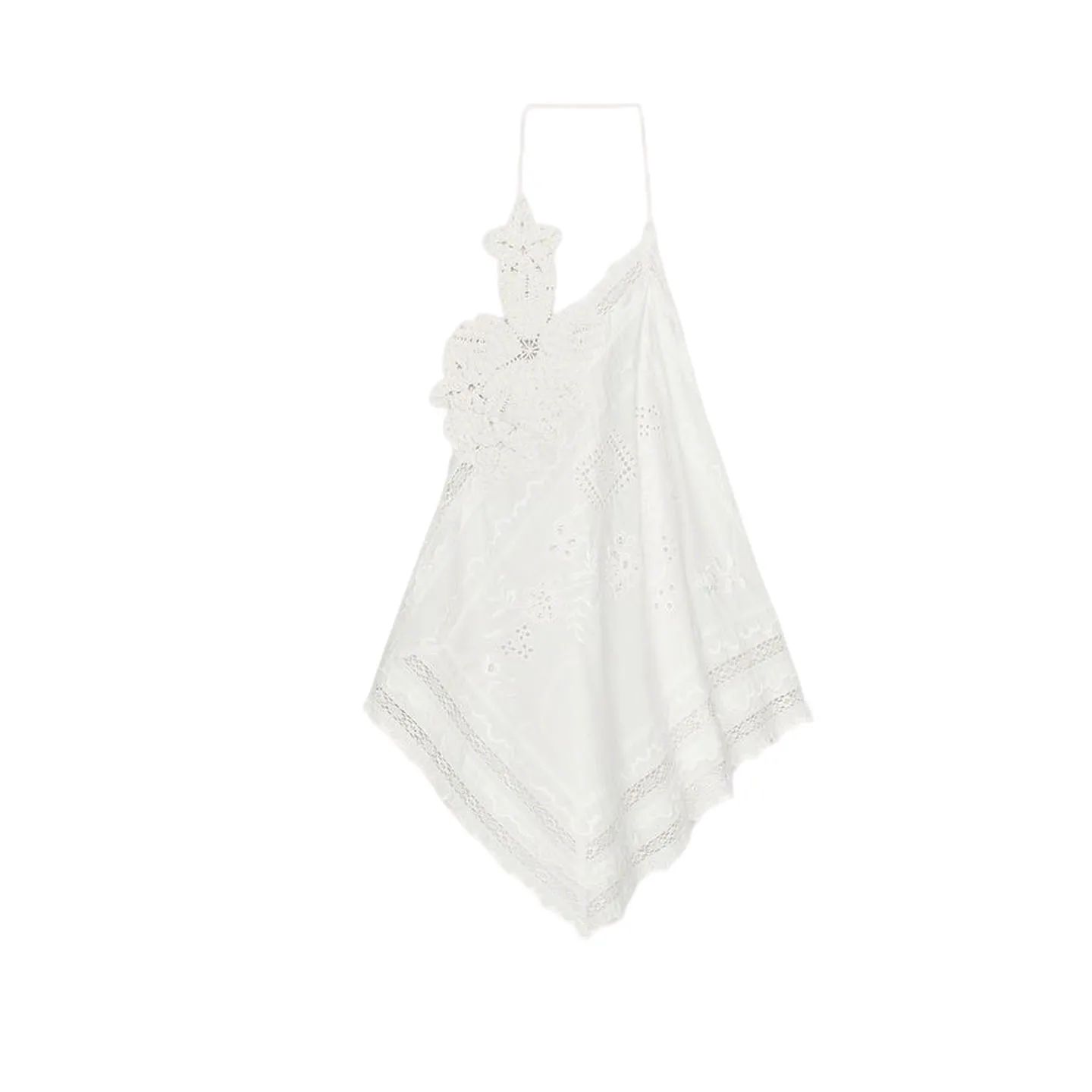 Autumn Women's Cotton Blend Bal Design  Knot Tied Top Asymmetrical Floral Print Casual Sle Mid-Length Vest