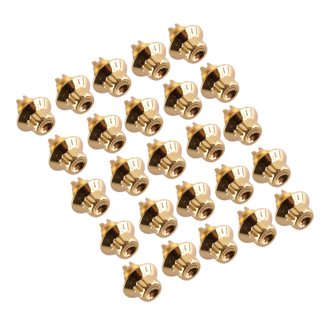 

100 шт. Универсальные Автомобильные Колесные заклепки гайка обод болт шпильки украшение Золотой пластик