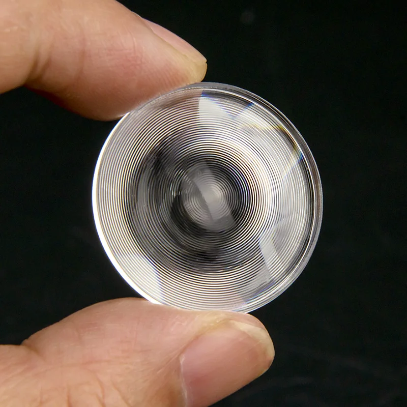 1pc 50mm Optical PMMA Plastic Fresnel Lens Solar condenser LED Lens ...